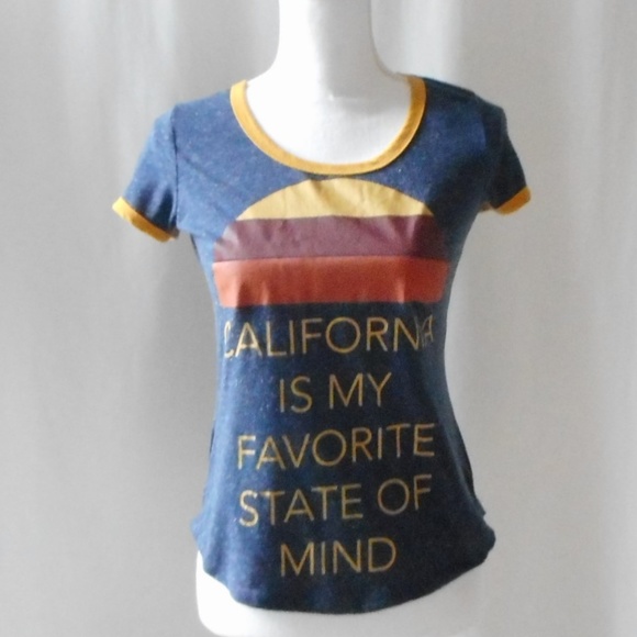 Belle Du Jour Tops - Size S Belle Du Jour California T Shirt